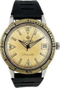Vintage Zodiac Sea Wolf 17J Men's Automatic Watch
