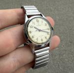Rare Vintage Helbros Invincible Military Field Watch