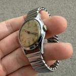 Rare Vintage Helbros Invincible Military Field Watch