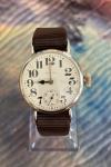 Elgin WWI Military Dial Vintage Wrist Watch