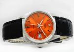Rolex Oysterdate 34mm Orange Dial Men's Watch