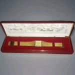 Dufonte Vintage Women's Gold Mesh Diamond Watch