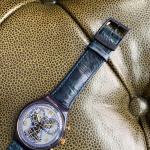 Swatch "Timeless Zone" Vintage Chronograph Watch