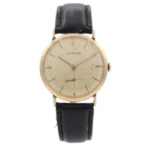 Wittnauer 32mm Men's Vintage Mechanical Dress Watch
