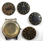 Vintage Zodiac Sea Wolf Diver Watch Dials & Case