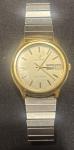 1970s Vintage Movado Zenith Gold Plated Watch