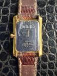 Michel Herbelin Vintage Gold Tank Watch for Women