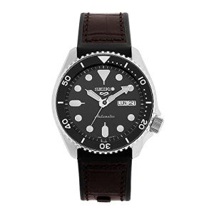 Seiko Men's Automatic Watch with Silicone Strap