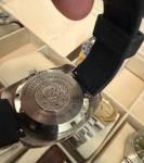 Zodiac Seadragon Vintage Quartz Watch Yellow Dial