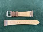 Nivada Grenchen Brown Leather Strap Vintage Watch