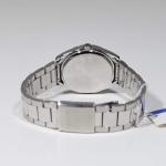 Casio Men's Vintage Stainless Steel White Dial Watch