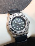 Men’s Vintage Ocean Pacific Surf Watch with Luminous Bezel