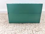 Vintage Rolex Oyster Green Wave Watch Box