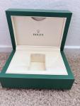 Vintage Rolex Oyster Green Wave Watch Box