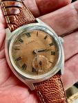 Jumbo Eterna “Majetek” WWII Watch with Copper Dial