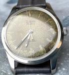Zodiac Hermetic Vintage Men's Watch Grey Dial