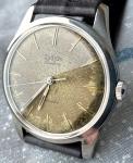 Zodiac Hermetic Vintage Men's Watch Grey Dial