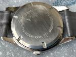 Zodiac Hermetic Vintage Men's Watch Grey Dial