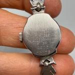 Vintage Valgine Cocktail Watch with Marcasite Silver Tone