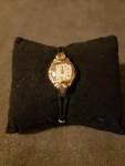 Helsbros Ladies Gold Vintage Cocktail Watch