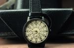 Russian Military Pilot Pobeda Mechanical Leather Watch
