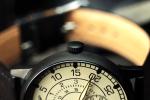 Russian Military Pilot Pobeda Mechanical Leather Watch