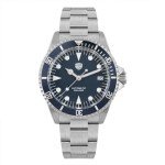 Vintage Men's Dive Watch WD79090 with Blue Dial