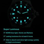 Vintage Men's Dive Watch WD79090 with Blue Dial