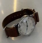 Molnija Vintage 44mm Soviet Pilot Watch, Blue Hands