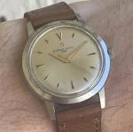 1960s ETERNA MATIC 3000 Silver Dial Automatic Watch