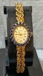 GENEVE Gold Tone Vintage Women's Quartz Watch