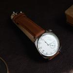 1921 Men's Brown Leather Mechanical Watch
