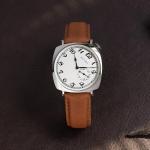 1921 Men's Brown Leather Mechanical Watch