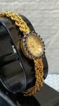 GENEVE Gold Tone Vintage Women's Quartz Watch