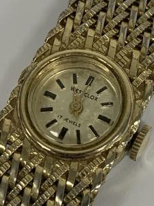1960s Westclox Ladies Gold Mechanical Watch