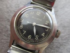 Vintage Bulova WW2 Hack Military Men's Watch