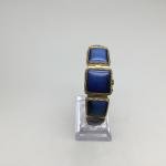 Vintage Chaika Yanka Women's Watch Gold Blue 20mm
