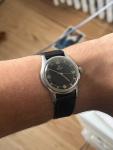 1950s Zenith Pilot Military Watch - Black Dial