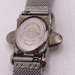 Vintage Silver Tone Pilot Airplane Watch for Men