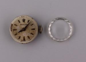 Rolex Ladies Vintage Watch with Dial and Crown