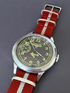 Vintage 47mm Luftwaffe Messerschmitt Pilot Watch