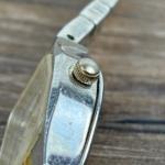 Ladies Vintage Silver and Gold Tone Cocktail Watch