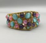 Vintage West 17 Jewels Women's Pastel Bangle Watch