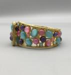 Vintage West 17 Jewels Women's Pastel Bangle Watch