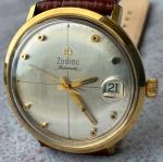 Gold Zodiac Automatic Men's Swiss Watch 34mm