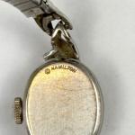 Hamilton Solid Gold Ladies Watch with Diamond Accents