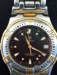 Vintage Zodiac Swiss Black Dial Watch 200M