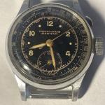 HARMAN Vintage Military Chronograph Watch Black Dial