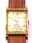 1940s Vintage Gruen Art Deco Men's Watch