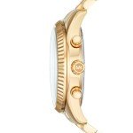Michael Kors Gold-Tone Lexington Men's Chronograph Watch
